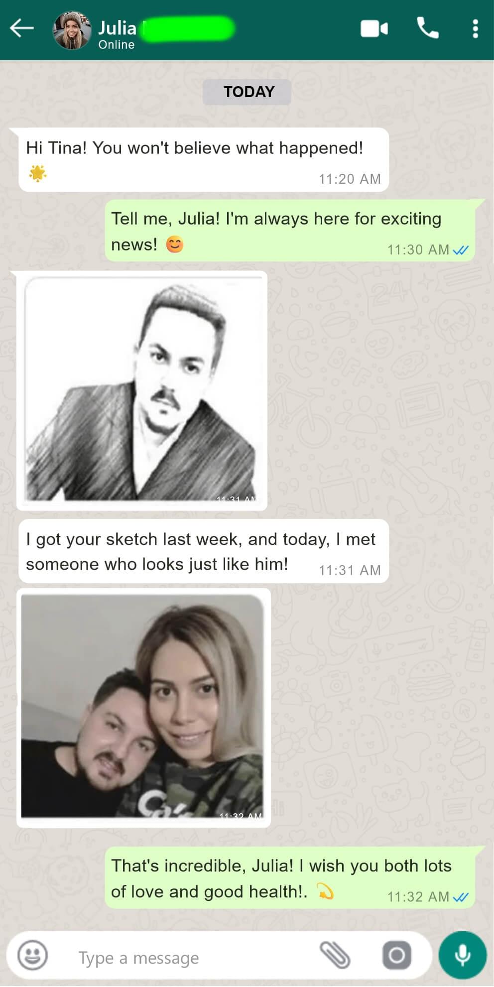 tina aldea™ soulmate sketch-customer-review-3