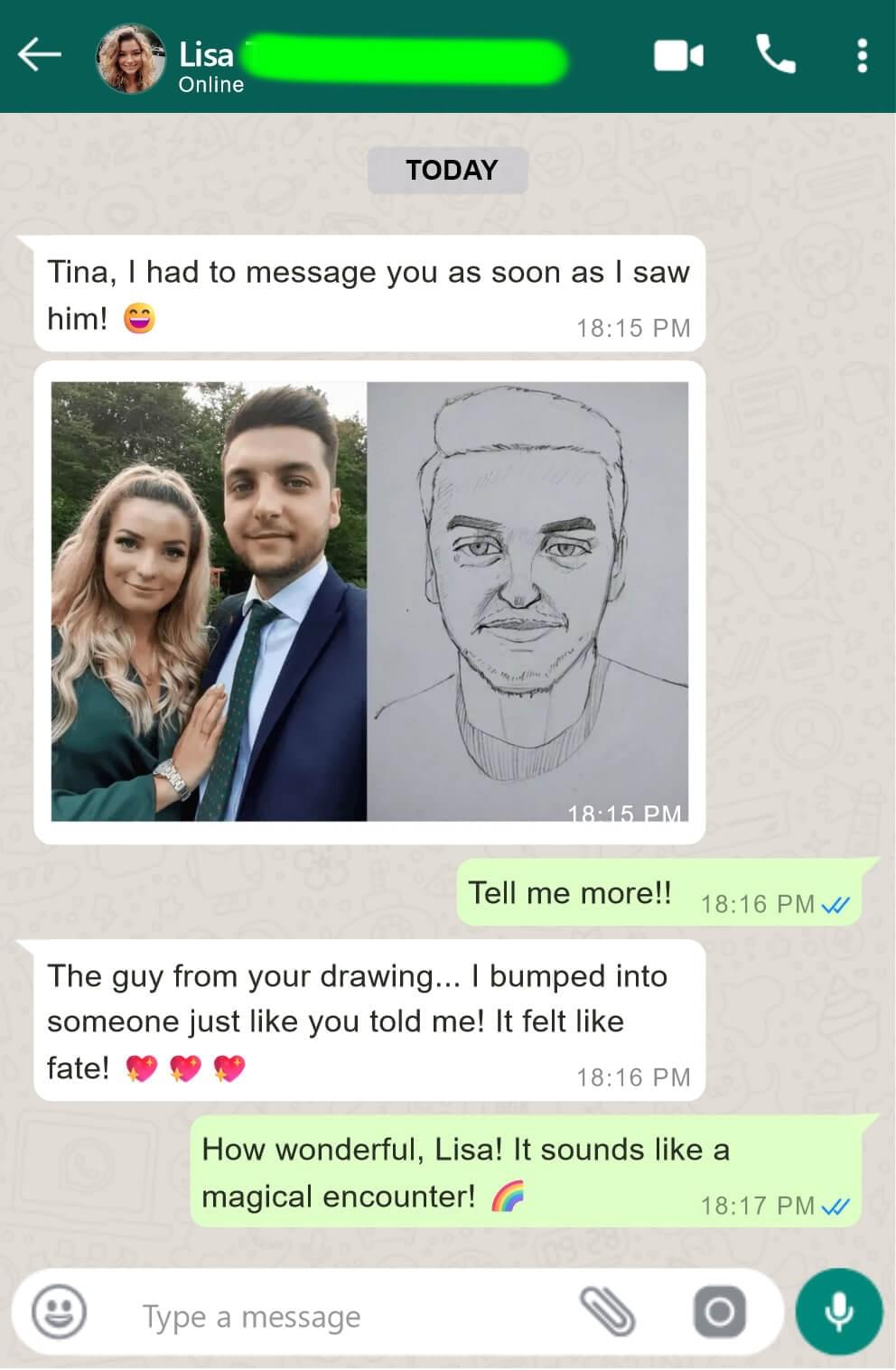 tina aldea™ soulmate sketch-customer-review-1