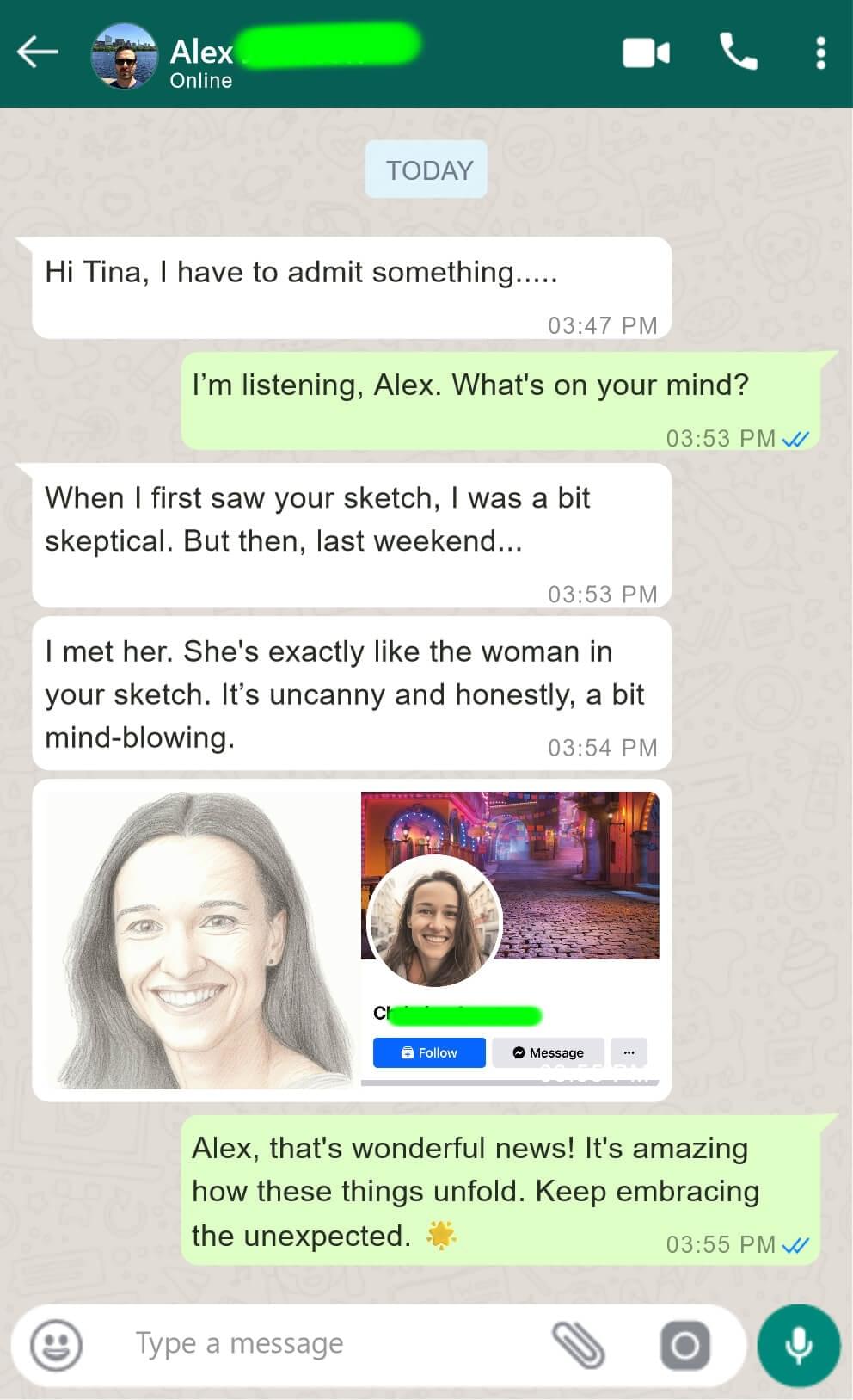 tina aldea™ soulmate sketch-customer-review-4